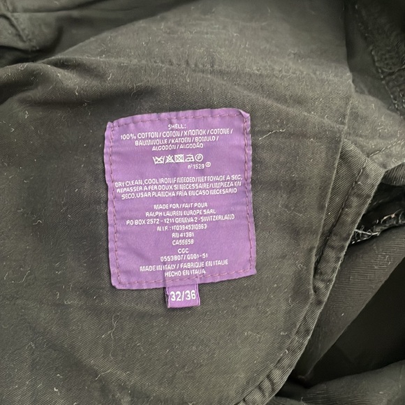 Purple Label black cotton pant - Picture 6 of 7